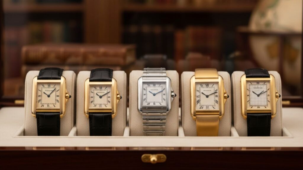 カルティエのタンクの歴史｜1917年の誕生秘話と歴代モデルの系譜