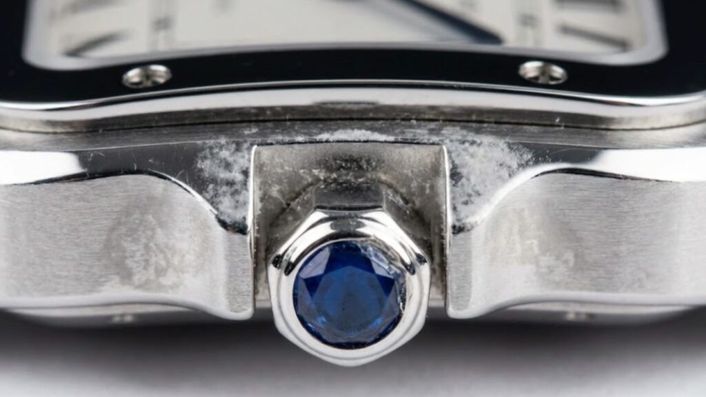 【危険】カルティエのリューズの石が取れた！自分で接着は絶対ダメな理由