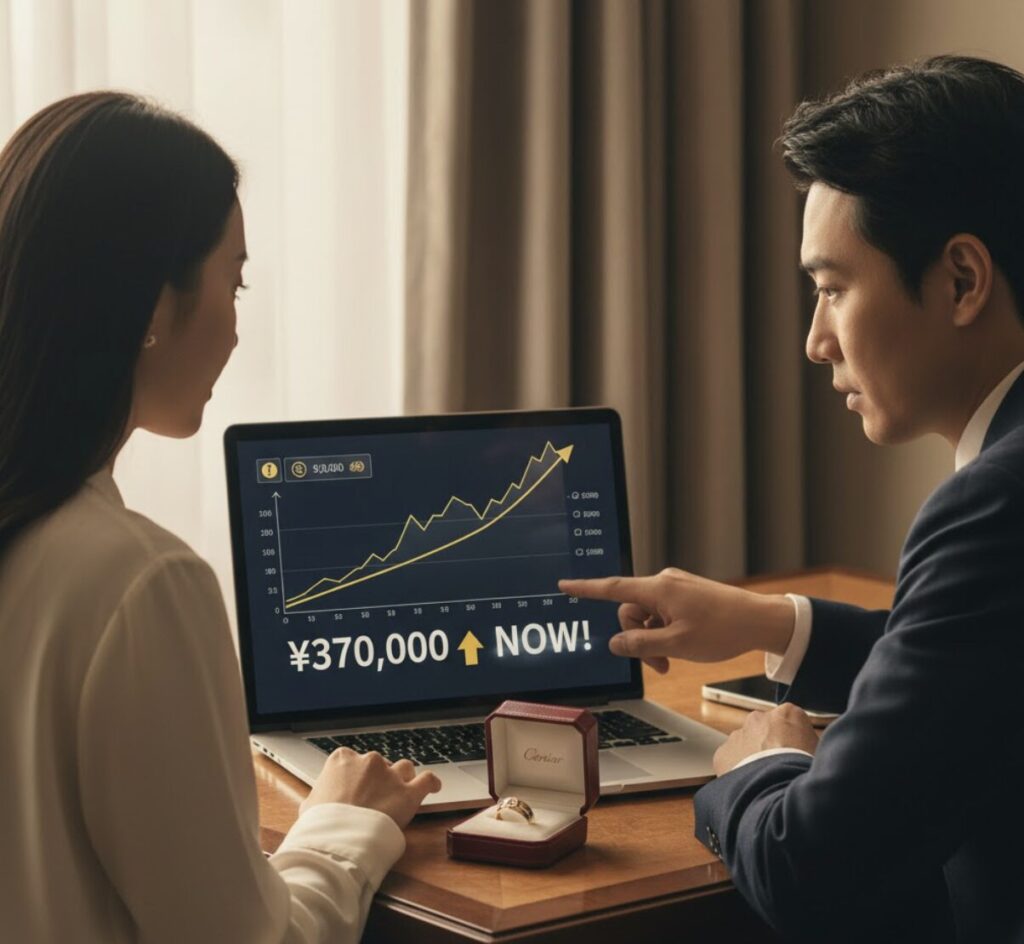 カルティエ3連リングの30年前の値段と資産価値のまとめ