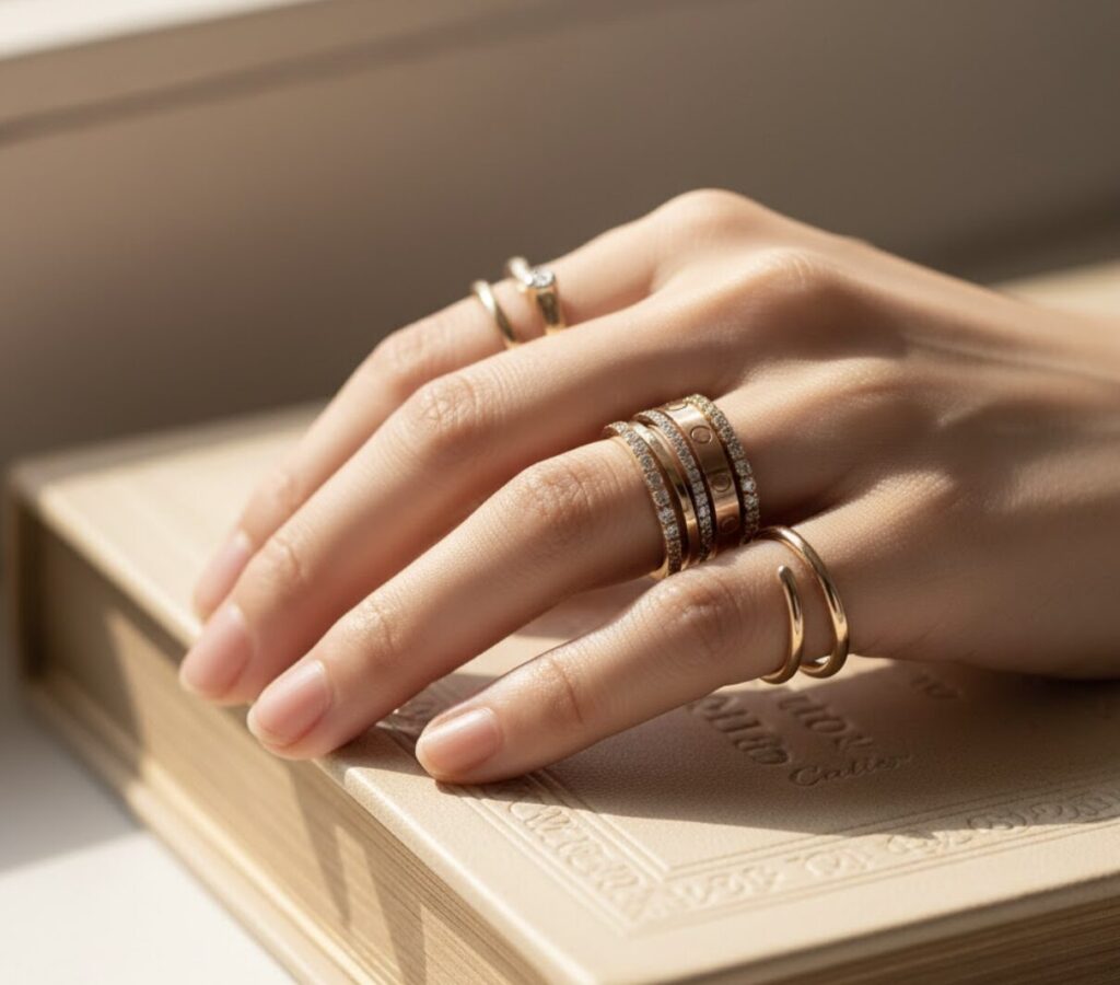 カルティエのエタニティリングが叶える「重ね付け」の哲学