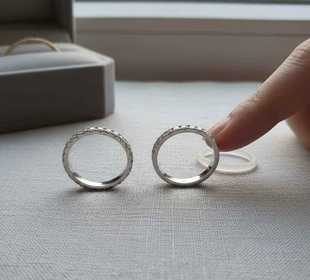 「フルエタニティ」対「ハーフエタニティ」重ね付けの正解はどっち？