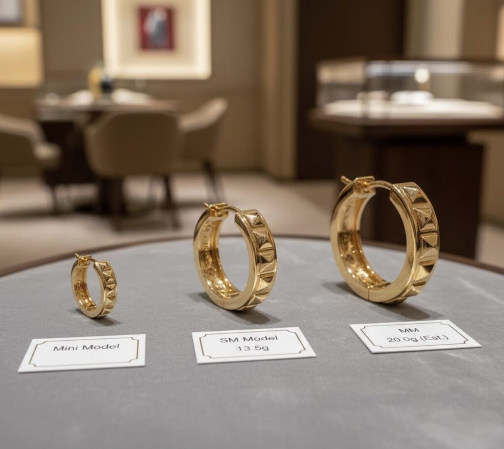 クラッシュピアスのモデル別重量（g）とサイズ徹底ガイド