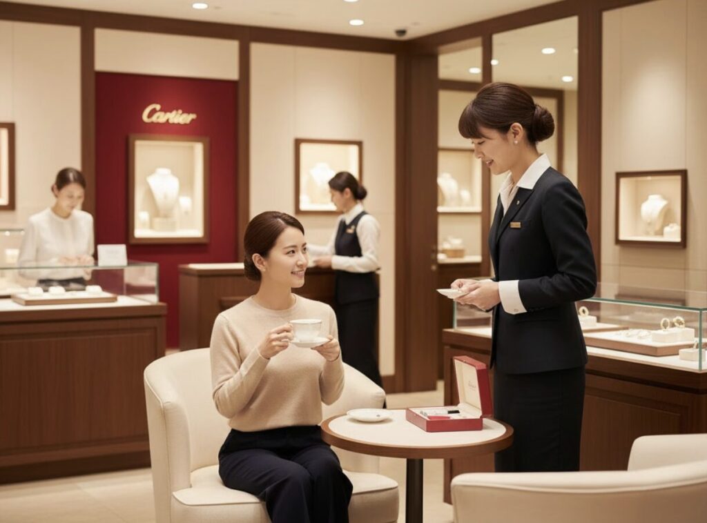 カルティエ クリーニングの待ち時間も快適に！ブティック体験ガイド