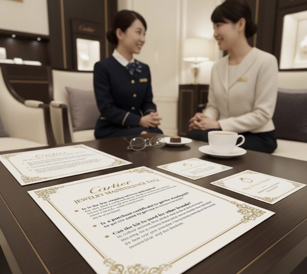 カルティエ クリーニングに関するFAQ