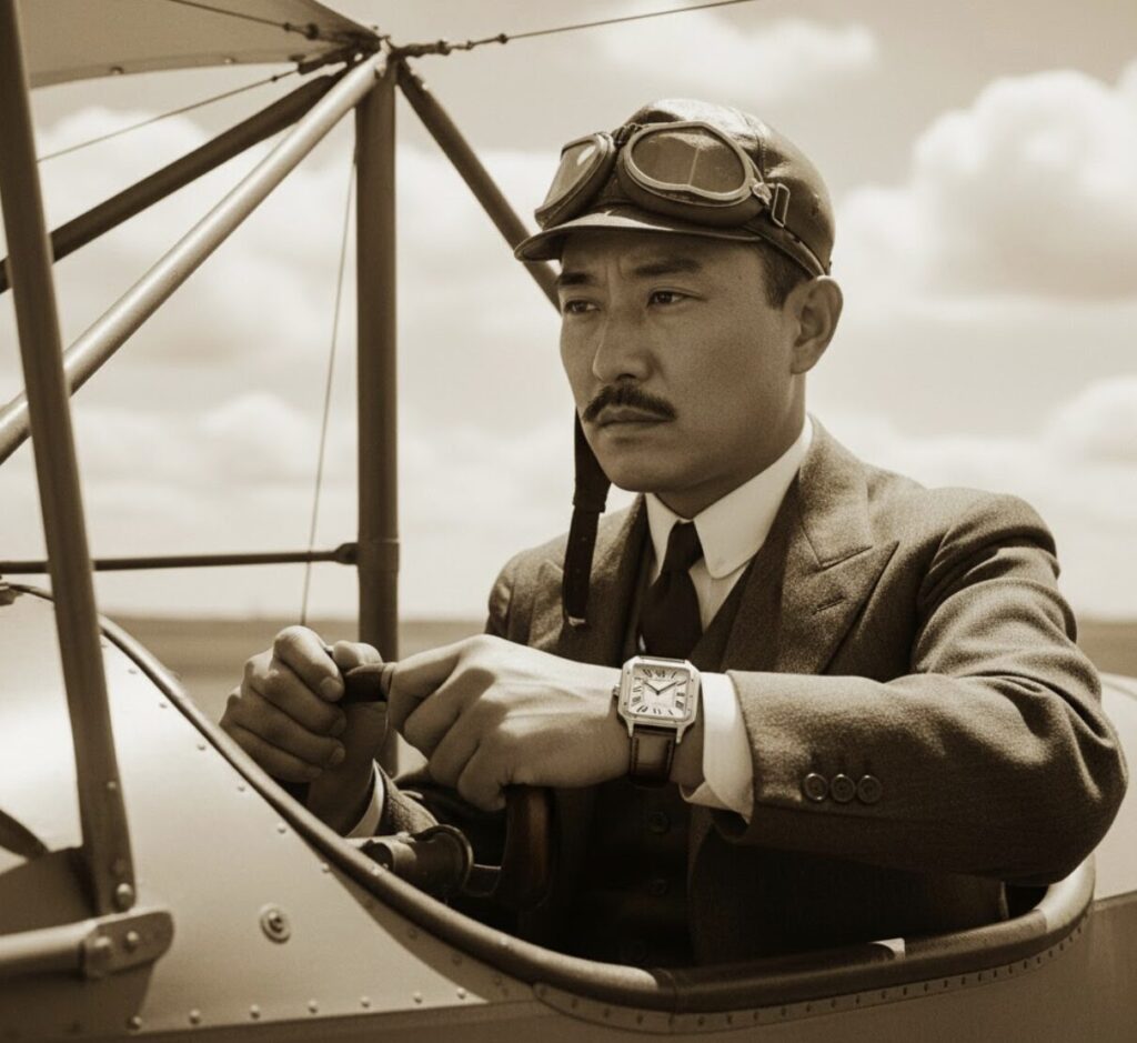 カルティエ サントスの歴史的権威！「世界初」の男性用腕時計が誕生した経緯