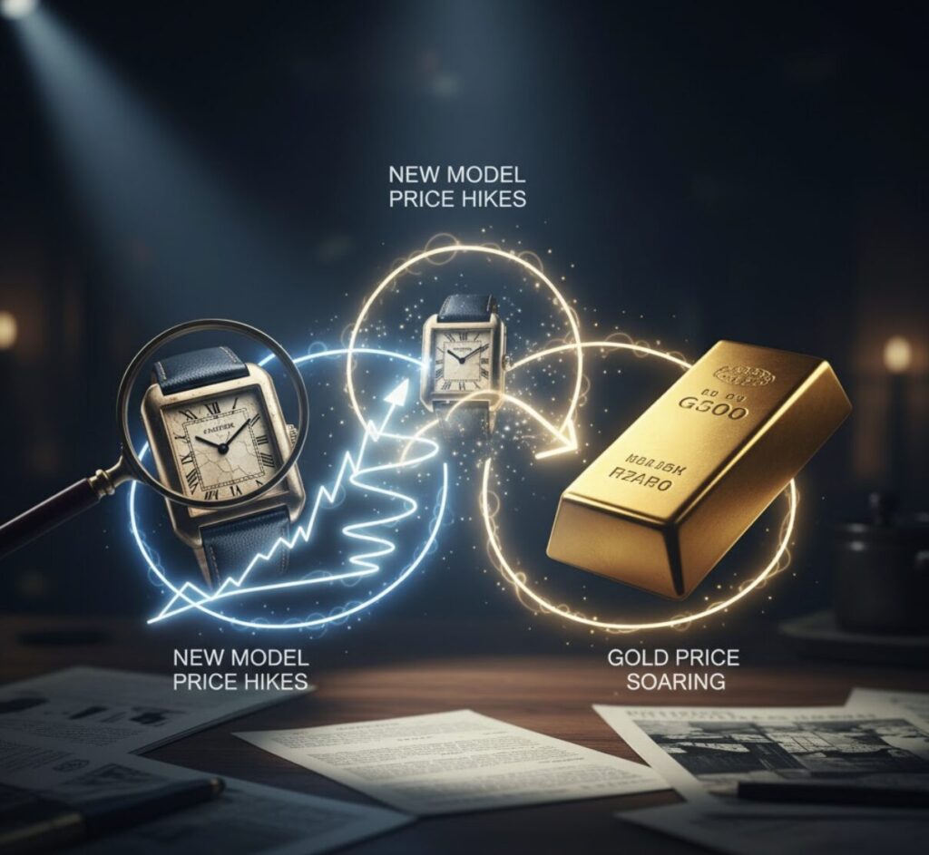 【モデル別】カルティエタンクの昔の値段と現在の価格推移