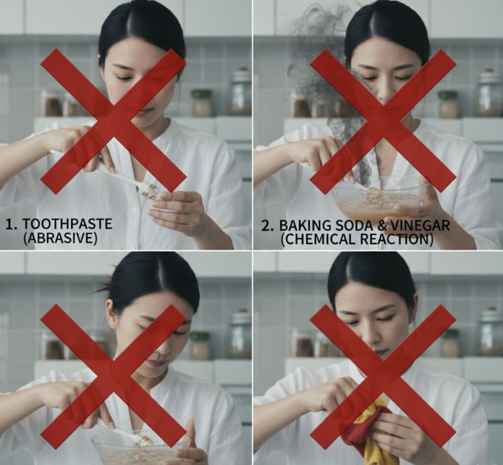 【警告】絶対NGな危険なお手入れ方法3選