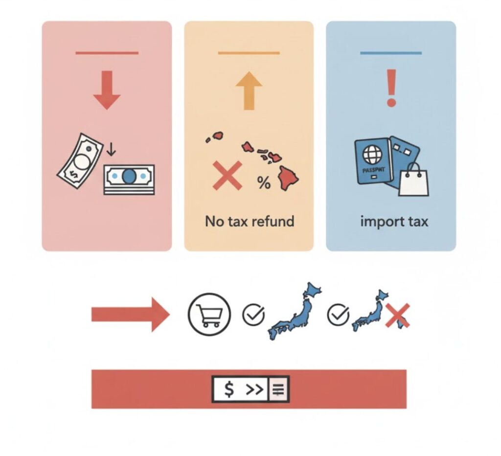 ハワイでのカルティエ購入時に避けて通れない「二重の税負担」