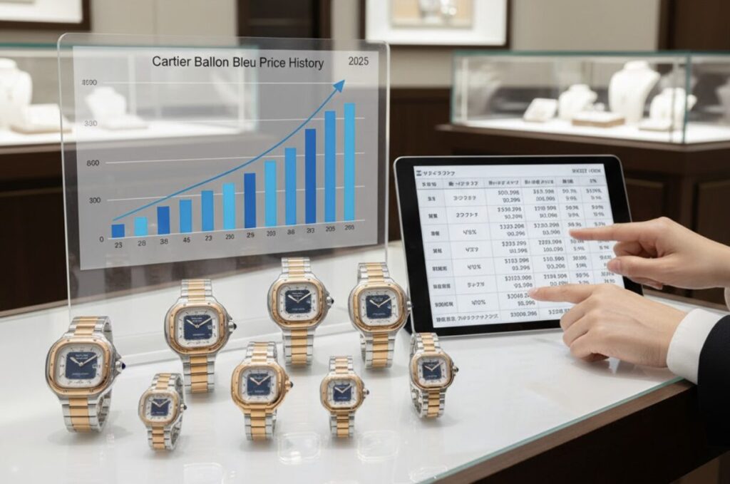 バロンブルーの定価はいくら？最新の価格推移をモデル別に解説