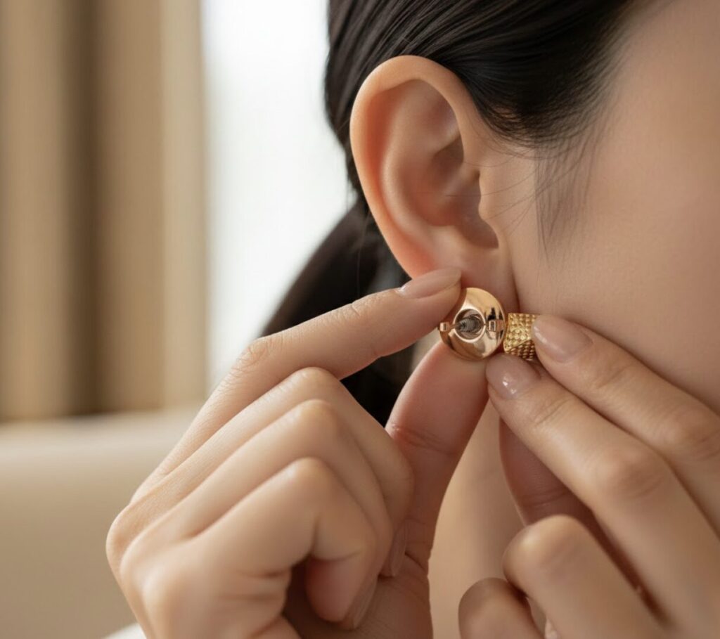 種類別に見るカルティエのピアスキャッチの外し方