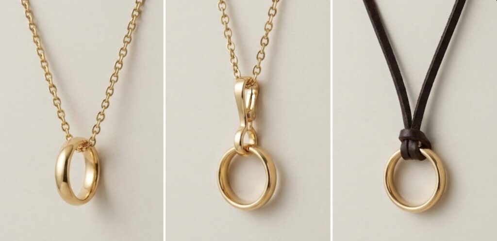 【核心】指輪をネックレスにする3つの方法と傷防止の技術