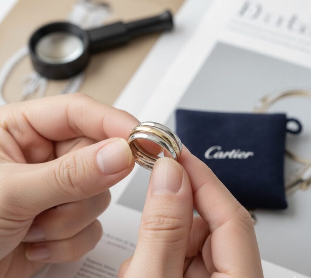 カルティエのホワイトゴールドがはげる？その不安の正体とは