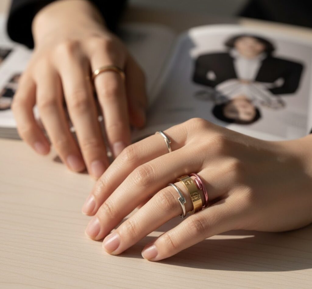 カルティエのラブリングで失敗しない！ダサい評価を覆すスタイリング術