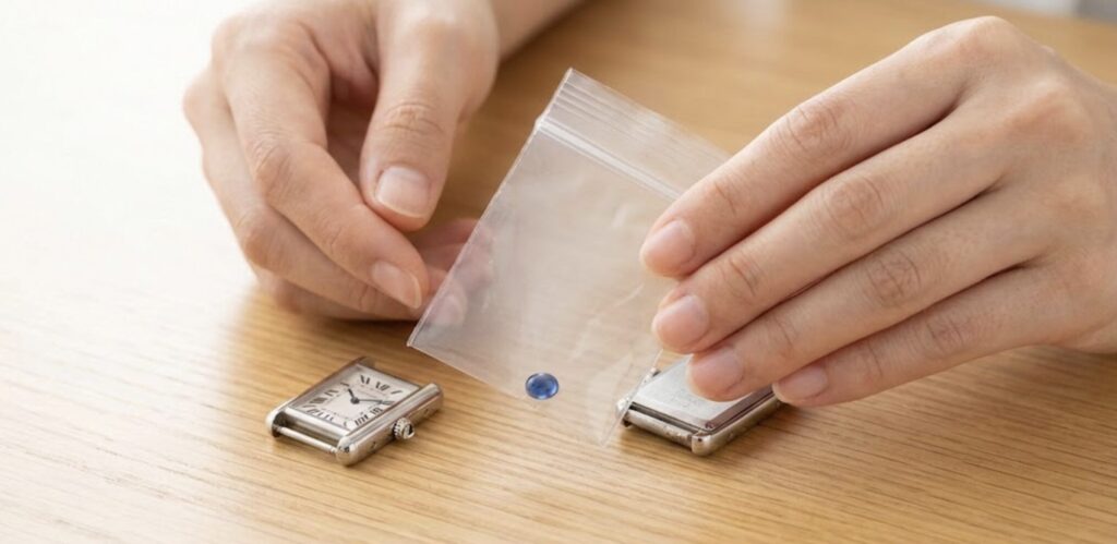 焦らないで！カルティエのリューズの石が取れた直後の3つの初期対応