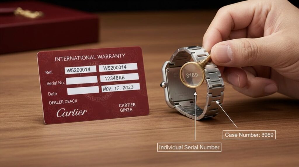 【図解】カルティエ保証書の見方と記載情報の正しい解読法
