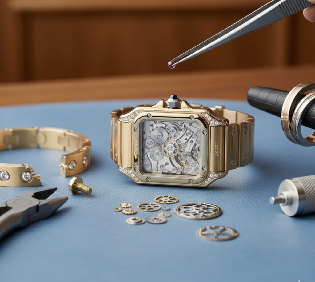 アイテム別！カルティエ修理の料金相場と内容
