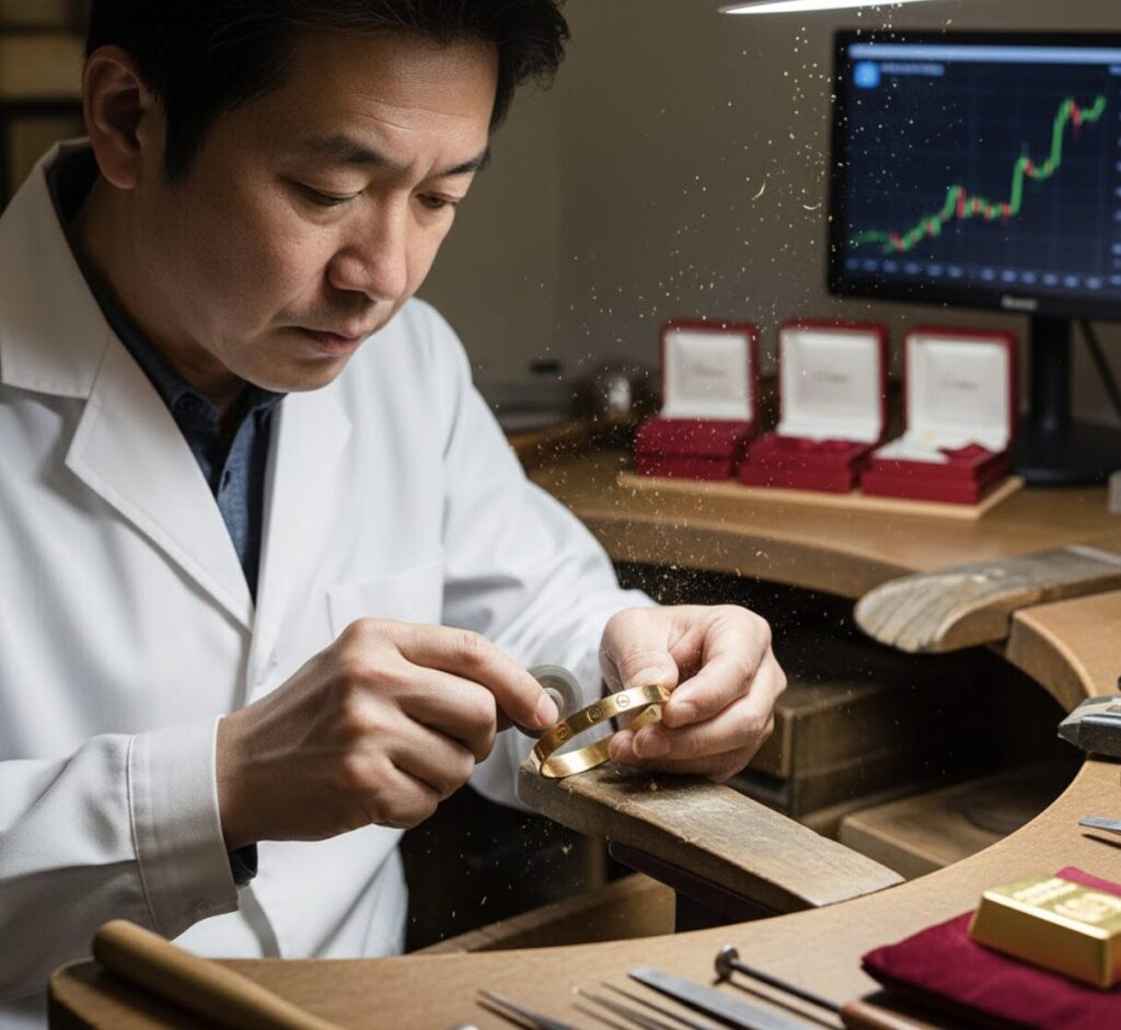 高騰する素材（金）価格の影響