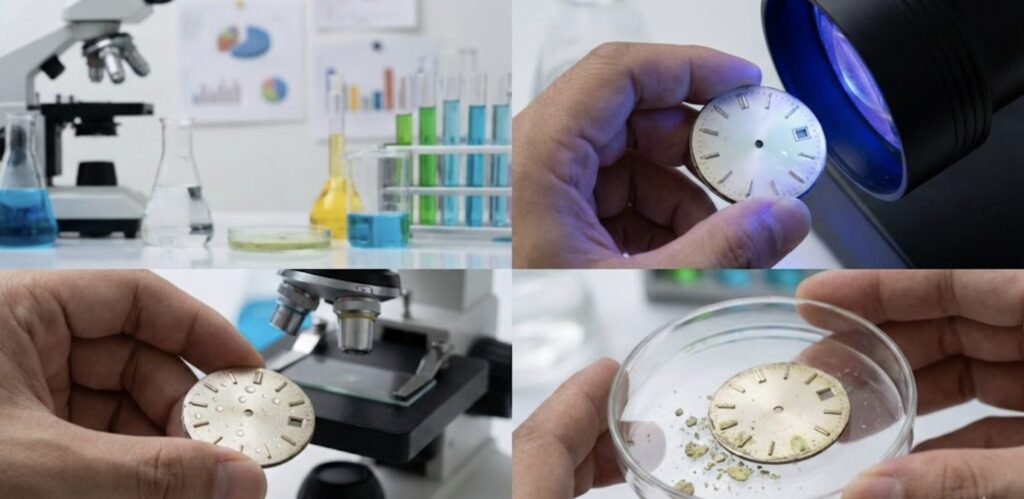 カルティエの文字盤が黄ばみ変色する4つの物理的原因