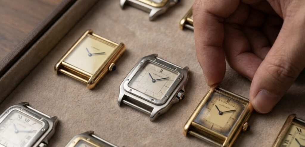 モデル別に見る文字盤黄ばみの傾向と注意点