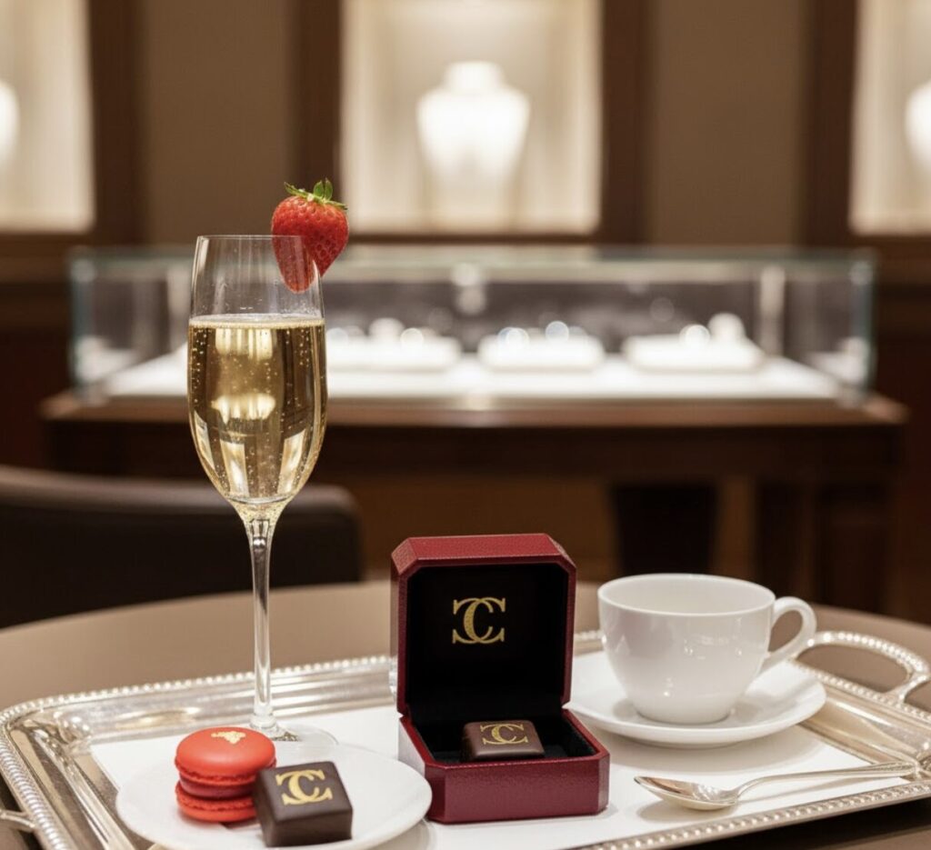 提供される飲み物とお菓子の種類