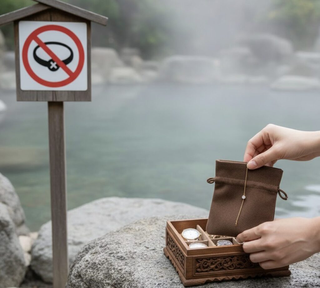 温泉やプールは絶対NG！変色の化学的根拠