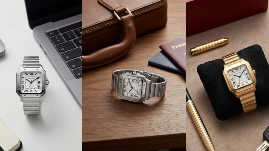 【50gの差】カルティエサントスのブレスレットの重さを全網羅！