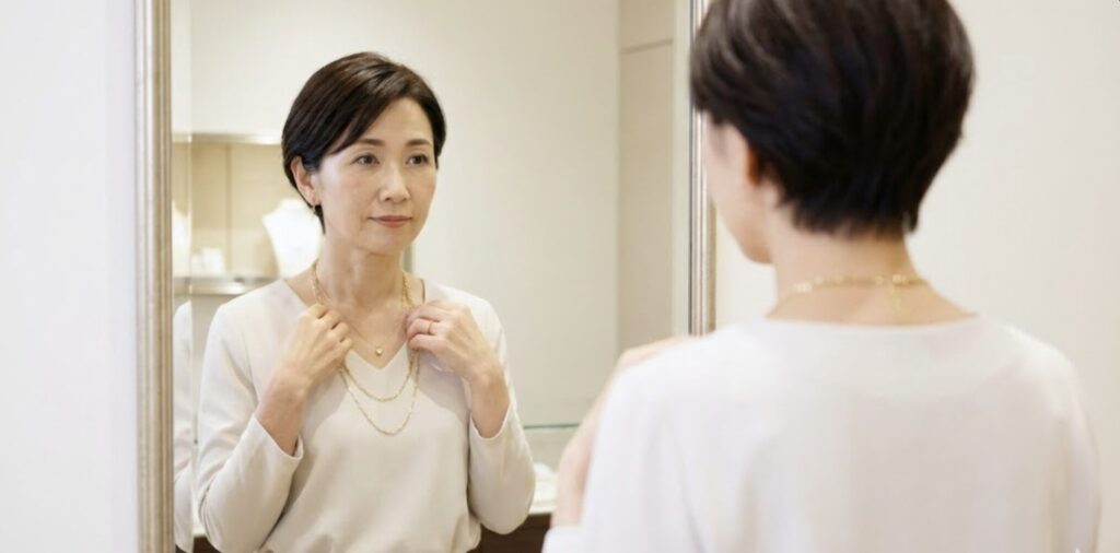 50代の首元を美しく見せる！失敗しない選び方の極意