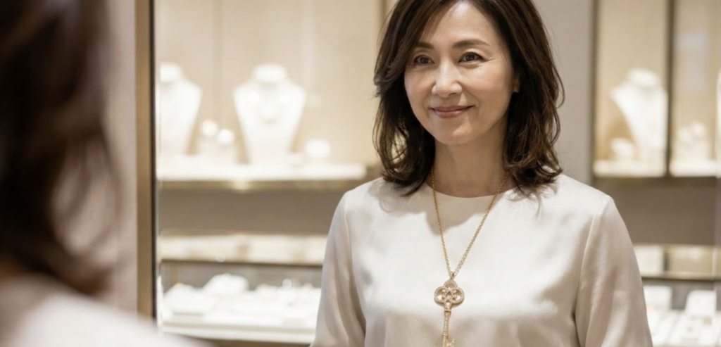 ティファニーキーネックレスの年齢層は？40代・50代こそ似合う「3つの理由」