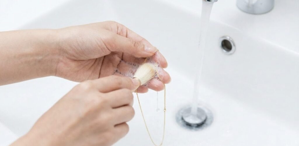 うっかりお風呂に入ってしまった！変色時の「レスキュー手順」