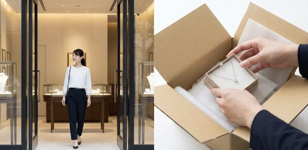 修理の依頼方法と流れ【店舗・配送】