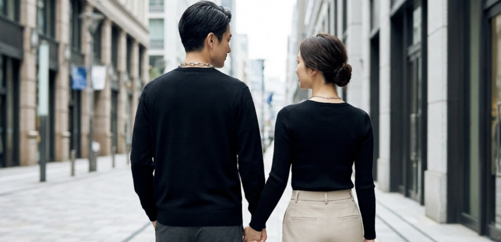 「お揃い」は痛い？大人が実践すべき「リンクコーデ」の定義