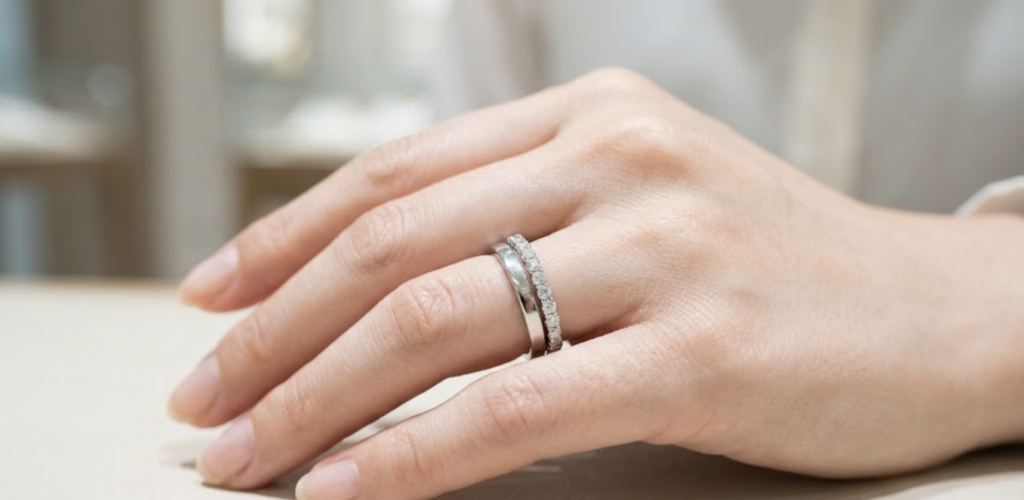 【結論】ティファニーフォーエバーの重ねづけは「ダサい」どころか王道