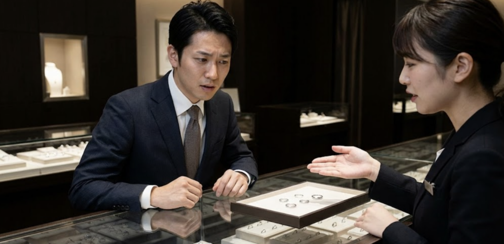 ハリーウィンストンの結婚指輪に「男性用ダイヤなし」はある？