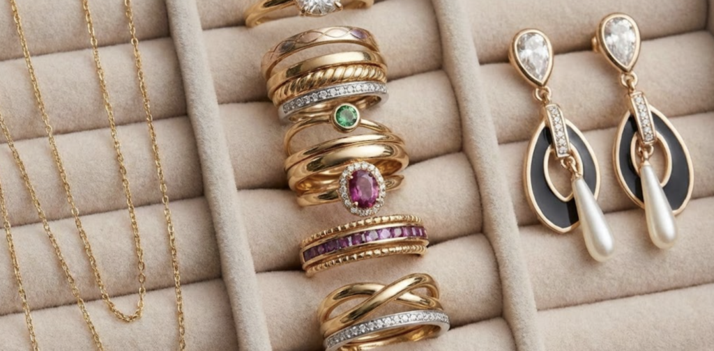 アイテム別徹底比較：ネックレス・リング・ピアス